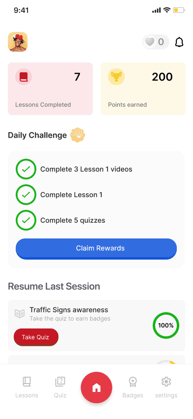 EdLane app preview